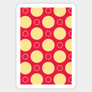 Circles Seamless Pattern 041#002 Sticker